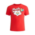 thumbnail image 5 of Mickey Mouse Men’s and Big Men's Pride Cotton Graphic Tee with Short Sleeves, Sizes S-3XL, 5 of 6