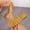 Yellow, variant on Dressy Womens Sandals Summer Comfortable Suede Strappy Square Toe Flats Sandals Women - Casual Walking Woman Shoes Yellow 9.5(43)