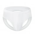thumbnail image 3 of JUUYY Men's See Through Mesh Jockstrap Underwear Jock Strap Backless Underpants White Free Size, 3 of 4