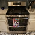 thumbnail image 3 of Keeshond Hippie Dawg Kitchen Towel 15 in x 25 in, 3 of 6