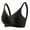 Black_DD82, variant on Jelly Bras for Women Seamless Powerful Push Up Wireless Bra Full-Figure Lift Anti Sagging Posture Correcting Bras Champagne 36