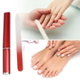thumbnail image 4 of Unique Bargains 1 Set Nail File Double-sided Glass Manicure Tool Red, 4 of 5