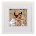 thumbnail image 3 of Gallery Solutions 12"x12" Wall Mount Tabletop Photo Frame Double Mat Matted to 8"x8" - White, 3 of 11