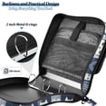 thumbnail image 4 of FORMRS Zipper Binder with Shoulder Strap 2-inch Ring 500 Sheet Capacity File Bag, Blue Cats and Hearts, 4 of 5