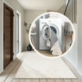 thumbnail image 2 of nuLOOM Nikita Faded Geometric Machine Washable Area Rug, 10' x 14', Beige, 2 of 18