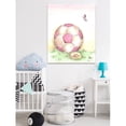 thumbnail image 3 of Marmont Hill "Soccer" by Reesa Qualia Painting Print on Wrapped Canvas, 3 of 5