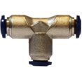 thumbnail image 1 of Midland Industries 20030N 0.5 in. Nickel Plated Push-in Union Tee, 1 of 1