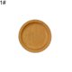 thumbnail image 2 of Twowood Hogar Redondo cuadrado rectángulo comida bocadillo bandeja de madera aislamiento mesa de comedor estera decoración Twowood 21005298, 2 of 7