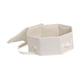 thumbnail image 5 of Bolsa de almacenamiento para sombreros, resistente al polvo, de gran capacidad y con asas de transporte. Estuche para sombreros Fedoras. Blanco, 5 of 9
