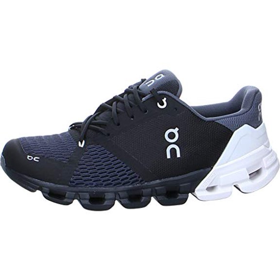 ON Men's Cloudflyer 2021 Running Shoes (Black/White, Numeric_10.5)