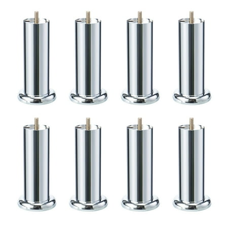 6 Inch Furniture Legs Metal Feet Sofa Cabinet Shelves Leg 6 Inch Furniture Legs Metal Feet Sofa Cabinet Shelves Leg Replacement Adjuster Height 8pcs
