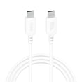 thumbnail image 2 of onn USB-C to USB-C Charging Cable 6ft Fast Charging USB-IF Certified White, 2 of 8
