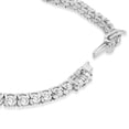 thumbnail image 2 of Pompeii 9 ct Genuine Diamond Tennis Bracelet 7" 14K White Gold (J-K,I2-I3), 2 of 5