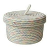 Bescita Woven Rope Basket Mini Woven Basket Cute Toy Storage Basket Towel Storage