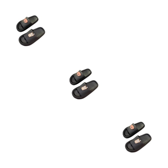 Qarigey Zapatillas de moda para hombre, ligeras y cómodas, suaves, gruesas, con plataforma inferior, zapatillas con punta abierta, punta Type1 NO1