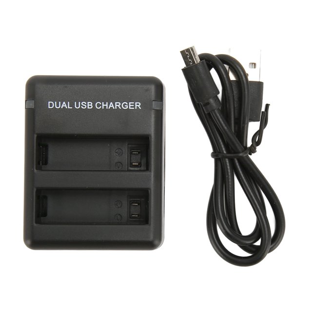 Cargador de batería Ormromra para cámara CHG‑USB‑AHDBT401 USB Doble Canal