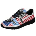 thumbnail image 2 of Black Angus Cattle Celebrate Fourth Of July Indepen Shoes Women's Fashion Sneakers Tennis Running Shoes for Men Women Black Size 9.5, 2 of 7