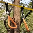 thumbnail image 4 of LICEWO Gymnastic Fitness Workout Rings Hanging Rings for Kids Strength Training Rings, 4 of 10