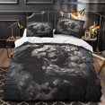 thumbnail image 1 of YingD Sloth Bedding Set Cartoon Duvet Cover Double Size Soft Breathable, 1 of 4