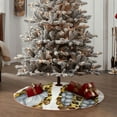 thumbnail image 4 of Sikiie Leopard Gnomes Christmas Tree Skirt, Christmas Tree Decorations, Christmas Decor, Tree Mat Decoration(30-48IN)-48", 4 of 6