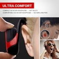thumbnail image 5 of YUNOVA Small Bluetooth Headphones Wrap Around Head - Sports Wireless Headset with Built in Microphone and Crystal-Clear Sound, Foldable and Carried in The Purse, and 12-Hour Battery Life, 5 of 6