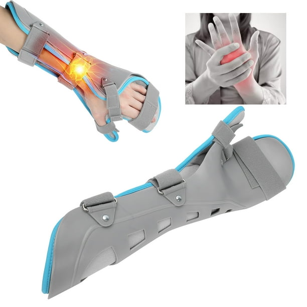 Muñequera Ajustable Para Túnel Carpiano Con Forro Acrílico de Esponja, Protectión de 360 Grados y Férula hueca dura para dolor de artritis, tendinitis, esguinías,