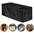 thumbnail image 5 of Housse pour Coffre de Rangement 1306071 cm, Housse Imperméable pour Caisse de Rangement de Jardin/Malle de Rangement, Housse de Protection pour Banc Boîte de Rangement LO-Ron, 5 of 5