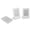 Transparent, variant on Nieyigj 2Pcs L Shaped Self Standing Acrylic Photo Frame for Instax Mini 12 11 9 8 7 EVO 3 Inch Slanted Picture Frame Desktop Display Transparent