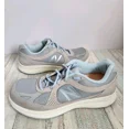 thumbnail image 1 of New Balance Women's 877 Gray Suede Walking Shoes Sneakers Size 10 2A, 1 of 5