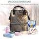 thumbnail image 5 of Easygdp Golden White Tiger para Bolsa de Bebé de Gran Capacidad con Múltiples Bolsillos, Bolsa de Pañales para Padres, Bolsa de Viaje Organizada y Elegante, 5 of 6
