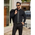 thumbnail image 3 of COOFANDY Mens Long Sleeve Business Shirts Wrinkle Free Dress Shirt Casual Button Down Shirts, 3 of 6