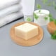thumbnail image 1 of Jabonera de Bambú, Caja de Jabón de, Estante para Jabón, De Roble Rojo, Cuadrado y Redondo para Ducha, Estuche Protector, Caja de Bambú salable, 1 of 7