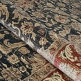 thumbnail image 6 of Couristan Zahara Embellished Blossom Area Rug, 2'7" x 7'10" Runner, Black-Red-Oatmeal, 6 of 8