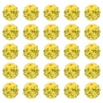 thumbnail image 1 of Unique Bargains 10mm Rhinestone Clay Beads, Pave Crystal Disco Rhinestone Bead for DIY Jewelry Making Bracelet, Light Yellow 25Pcs, 1 of 6