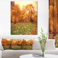 thumbnail image 1 of Beautiful Autumn with Green Grass - Oversized Landscape Canvas Art, 1 of 3
