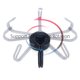 thumbnail image 3 of Toystoory Colgador acoplable bufanda llaves gancho de almacenamiento Metal cocina baño titular DIY organizador refrigerador giratorio ahorro de espacio Cocina y Comedor Rotación de 360° negra Toystoory HA070988-03, 3 of 6