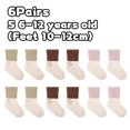 thumbnail image 2 of Calcetines de tubo medio a juego de colores para bebés de otoño e invierno, calcetines de dibujos animados sin hueso para bebés para niños pequeños, 2 of 5