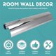 thumbnail image 5 of Mirror Wall Sticker Rectangle Self Adhesive Room Decor High Quality Furniture Films Mirror Foil 50X5, 5 of 5