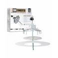 thumbnail image 2 of The Can Converter R56 Flat Recessed Can Light Conversion Kit, Steel, Decorative Medallion, Works for 5"&6" Recessed Cans 50Lb Light Fixture Load Rating, 35Lb for Fans, Polished Chrome, 2 of 4