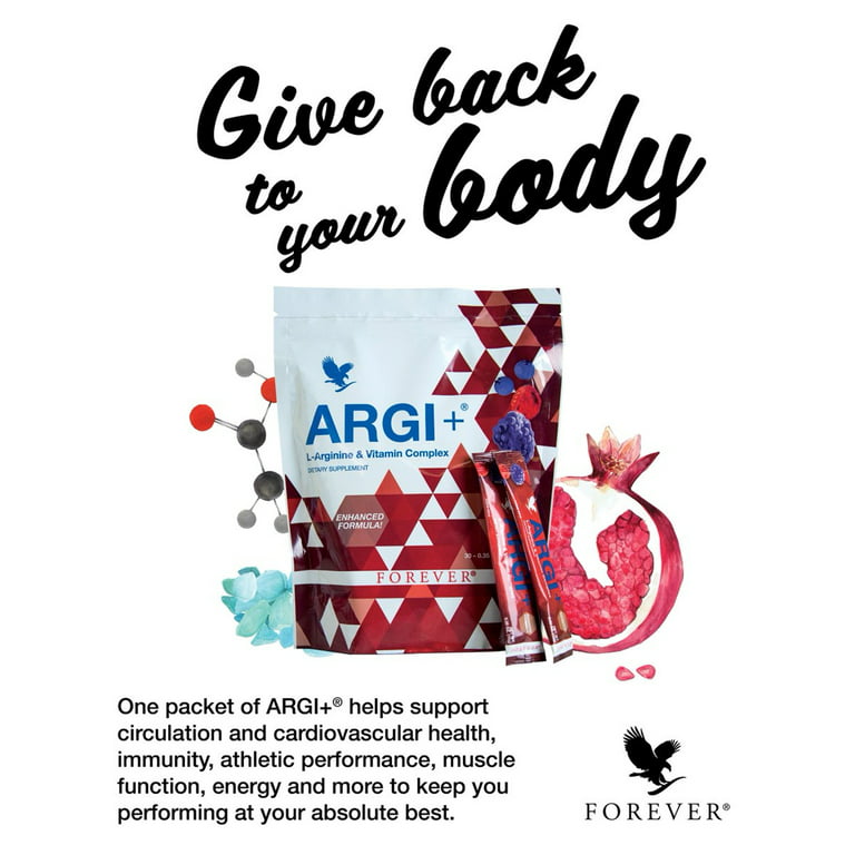 Forever Living Argi+ L-Arginine & Vitamin Complex (30 Packets