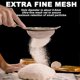 thumbnail image 2 of Fine Mesh Strainers with Durable Mesh and Sturdy Handle, Excellent for Sifting Dry Ingredients, Flour, Pastas, Rice, Tea 10cm, 2 of 4