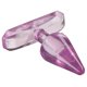 thumbnail image 1 of Butt Plug Cloud 9 Novelties, diseño minigraduado, color morado, 1 of 4