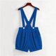 thumbnail image 5 of Odeerbi Niños Niñas Verano Total Shorts Dance Party Performance Suspenders Shorts, 5 of 9