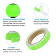 thumbnail image 5 of Uxcell Reflective Tape, 2pcs 0.8"x33FT Waterproof High Visibility Warning Safety Tape, Green, 5 of 6