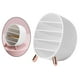 thumbnail image 4 of Organizador de maquillaje de 5 compartimentos con cajón para brochas y paletas. blanco, 4 of 9