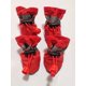 thumbnail image 1 of 1 Set Of 4 Pet Dog Soft-Soled Rain Boots, Teddy Pomeranian Vip Bichon Soft-Soled Rain Boots, Dog Foot Covers, Waterproof Reflective Outdoor Pet Shoes, 1 of 4
