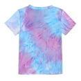 thumbnail image 4 of Beach Girls Sleeve Top Pullover Tie-Dye Top & Shorts (Girl's), 2-Piece Set, Sizes 9 M - 8 Y, 4 of 7