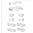 thumbnail image 1 of Organizador de maquillaje de acrílico para escritorio, ideal para artículos de cocina. 10 piezas, 1 of 9