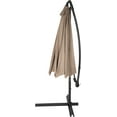 thumbnail image 6 of Trademark Innovations 10' Offset Patio Umbrella Cover (Black), 6 of 6