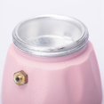 thumbnail image 2 of Cafetera Moka YONGSHENG Aluminio 6 tazas 300 ml Rosa, 2 of 5